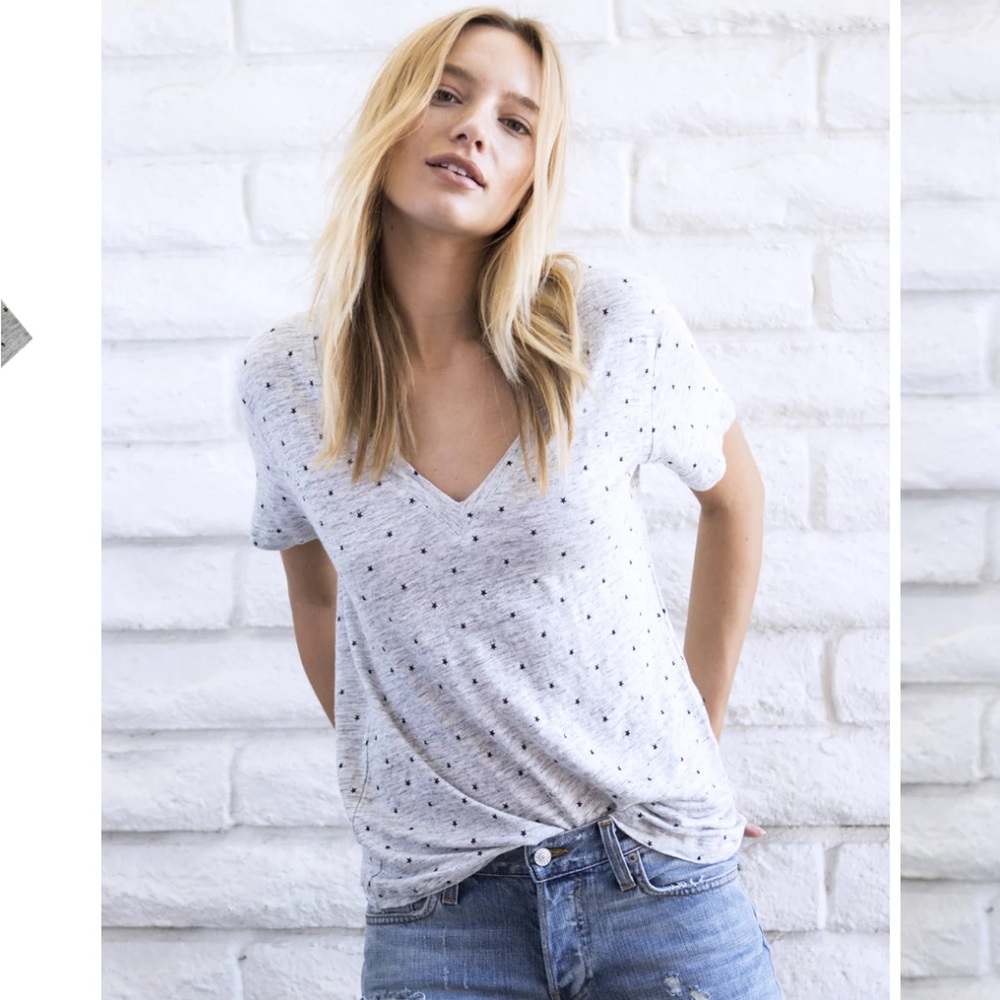 Rails Cara T Shirt in Black Stars